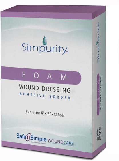 Safe N Simple Simpurity Foam with Adhesive Border (192 Count)