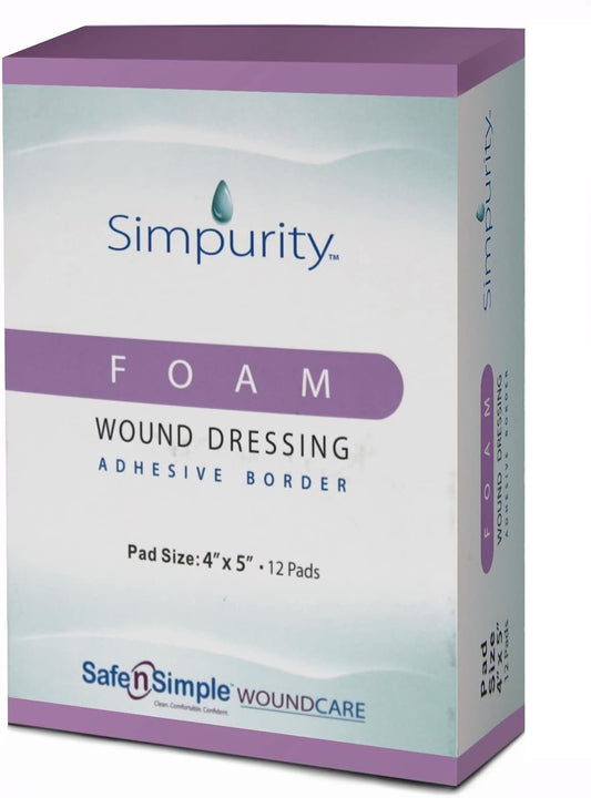 Safe N Simple Simpurity Foam with Adhesive Border (192 Count)
