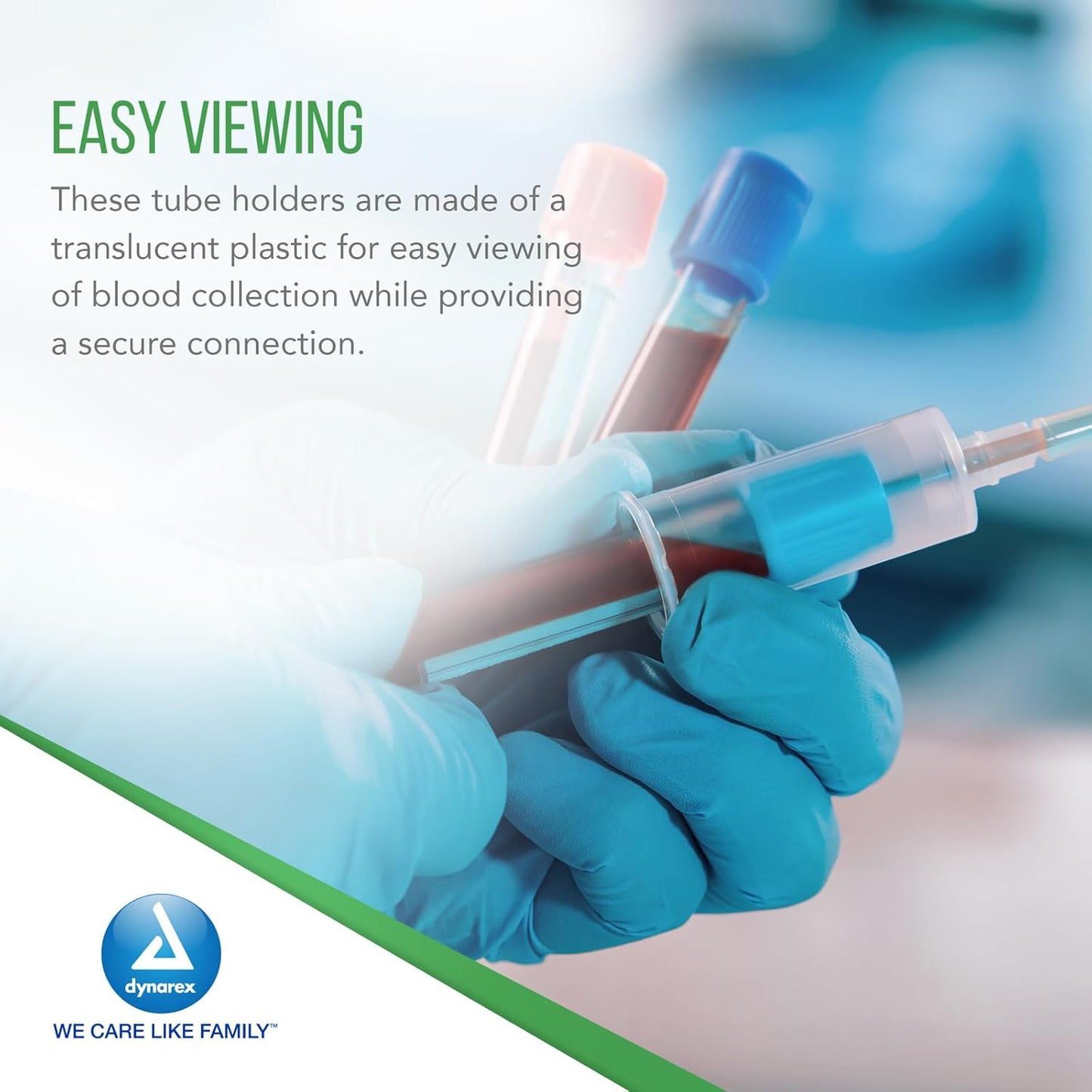 Dynarex Blood Collection Needle Holders - 250ea/bx, 4bxs/cs (1000 Count)