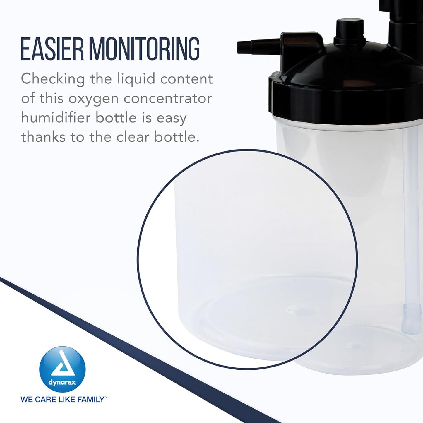 Dynarex Resp-02™ Disposable Bubble Humidifier (50 Count)