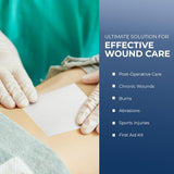 MedPride Sterile Non-Adherent Pads 3"x 4"| Non-Adhesive Wound Dressing | Highly Absorbent & Non-Stick, 100/box, Case of 12 (1200 Count)