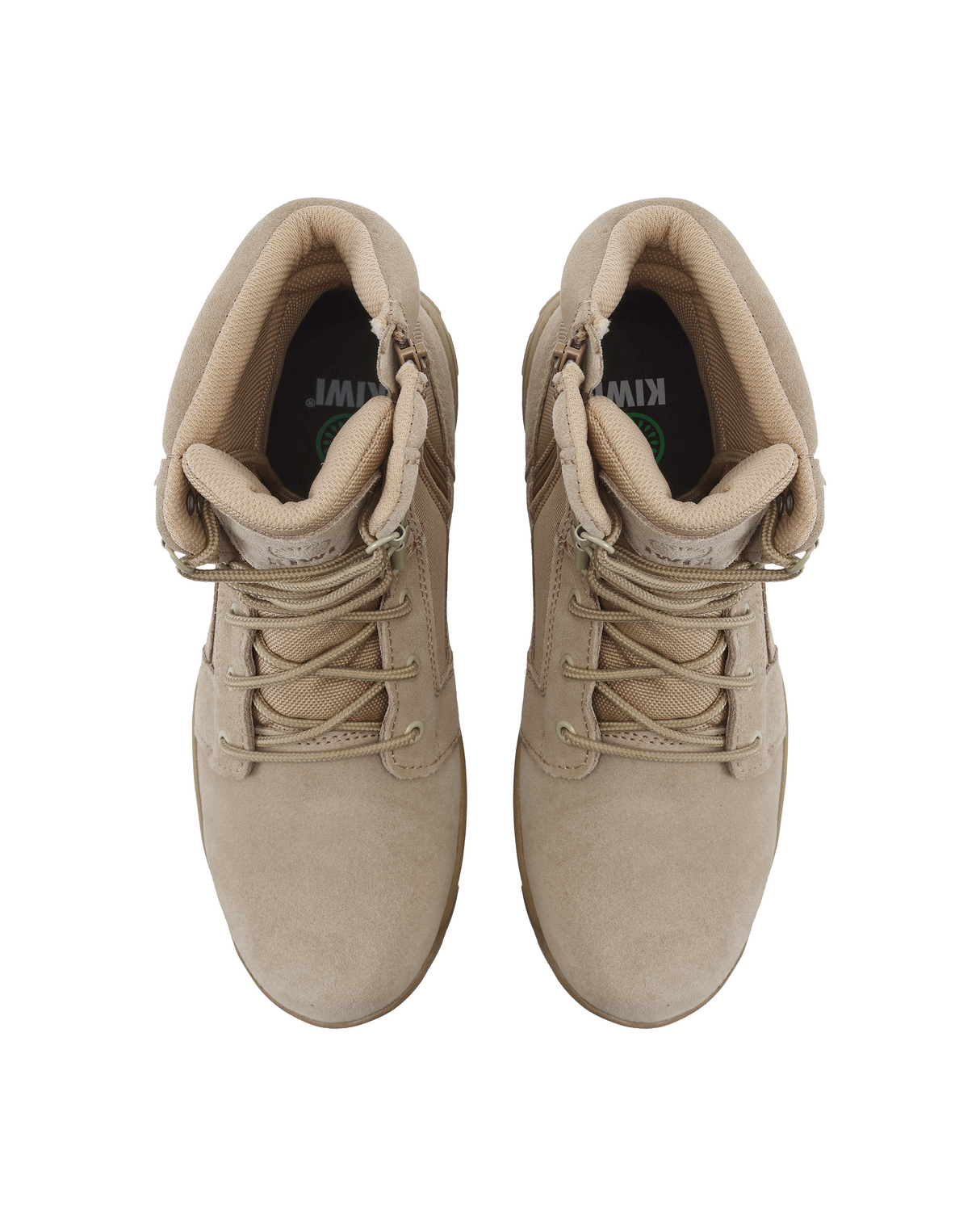 Kiwi Rugged Sand Suede 7" Zipped Water Resistant Tactical Boots [R62200]