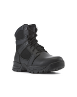 Kiwi Rugged Black Action Leather 7" Zipped Water Resistant Tactical Boots [R62300]