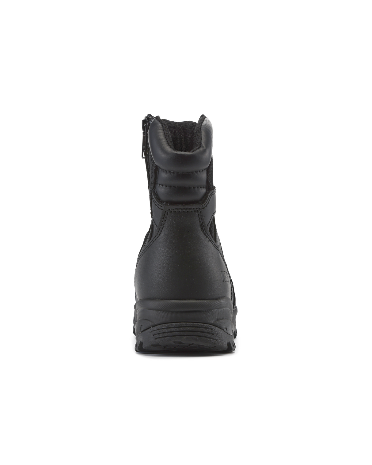 Kiwi Rugged Black Action Leather 7" Zipped Water Resistant Tactical Boots [R62300]