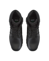 Kiwi Rugged Black Action Leather 7" Zipped Water Resistant Tactical Boots [R62300]