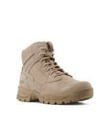 Kiwi Rugged Sand Suede Mid-Cut 6" Steel Toe Zipped Water Resistant Tactical Boots [R60000]