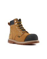 Kiwi Premium Wheat Nubuck 6" Steel Toe Waterproof Cap-Toe Work Boots [R64000]
