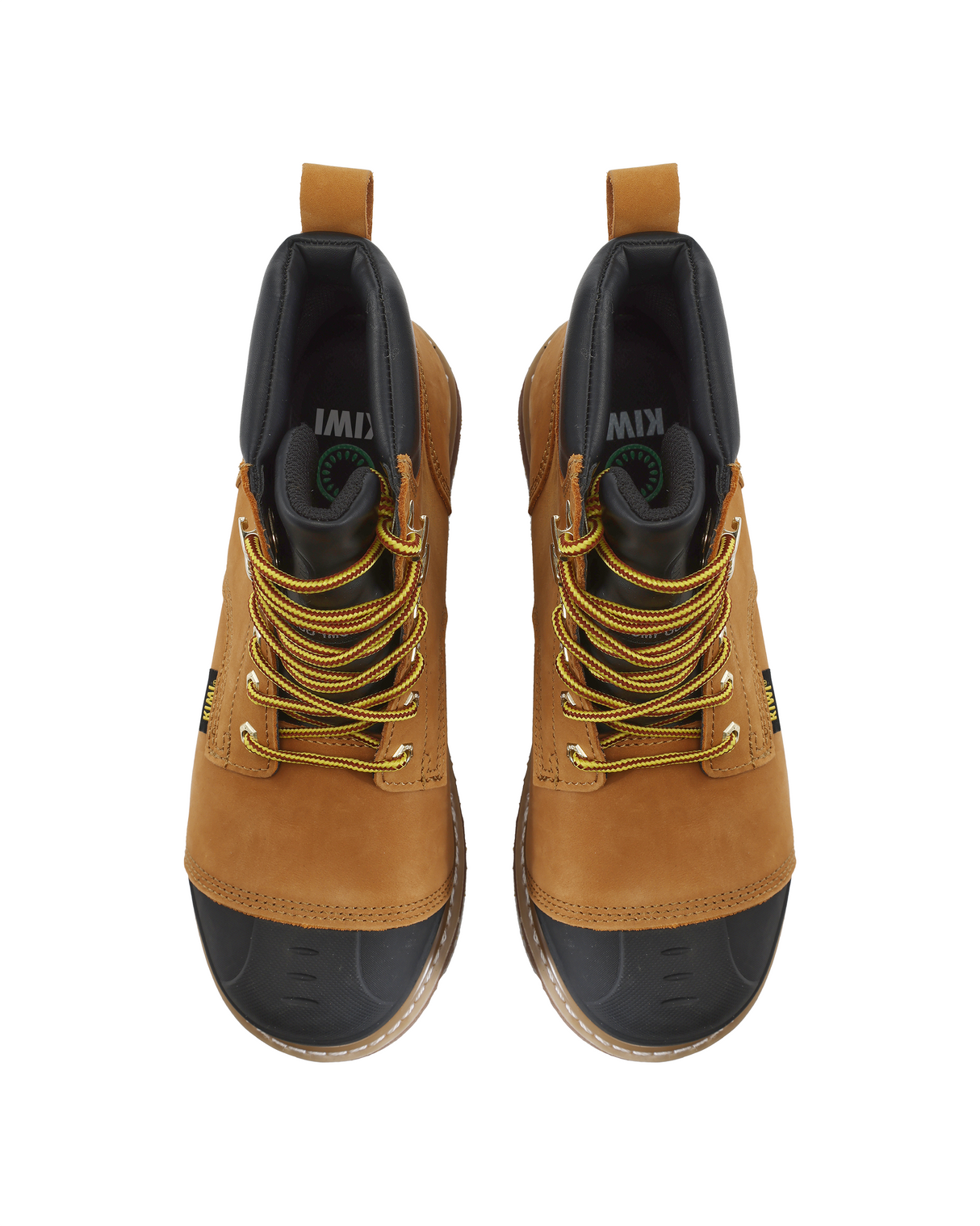 Kiwi Premium Wheat Nubuck 6" Steel Toe Waterproof Cap-Toe Work Boots [R64000]