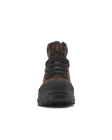 Kiwi ProGuard Brown Crazy Horse Leather Mid-Cut 6" Composite Toe Zipped Waterproof Tactical Boots [R69200]