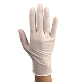 Dynarex Powder-Free Plus Latex Exam Gloves, PolyLined - Small, 100ea/bx, 10bxs/cs (1000 Count)