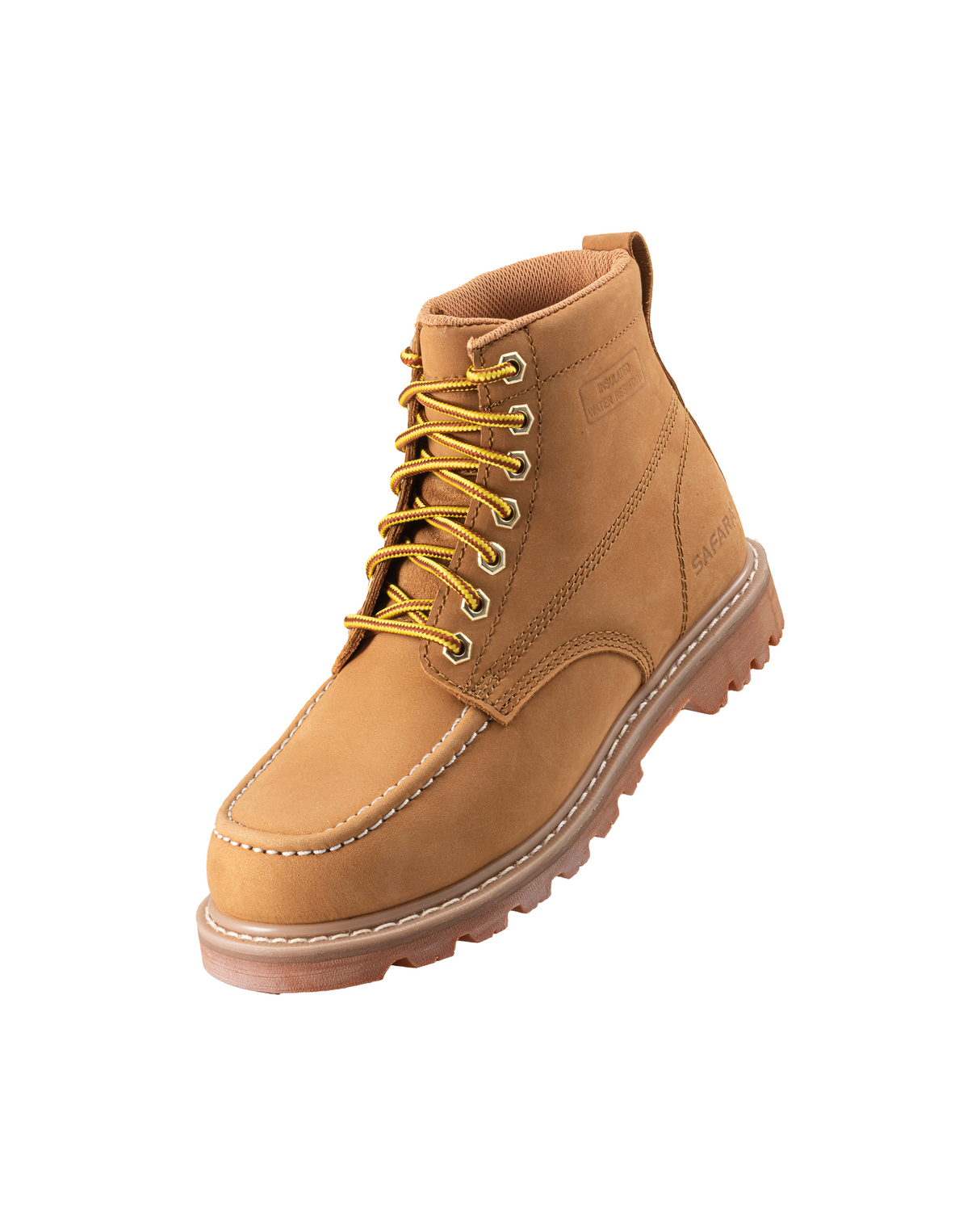 Safara Premium Wheat Nubuck 5" Water Resistant Oxford Work Boots [R6615W]
