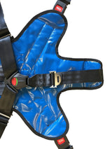 LINE2Design Deluxe Pedi Save & Pediatric Child Restraint Seat System - Royal Blue