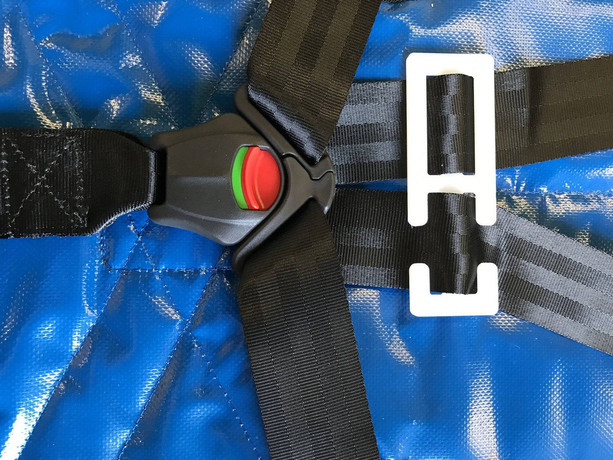 LINE2Design Deluxe Pedi Save & Pediatric Child Restraint Seat System - Royal Blue