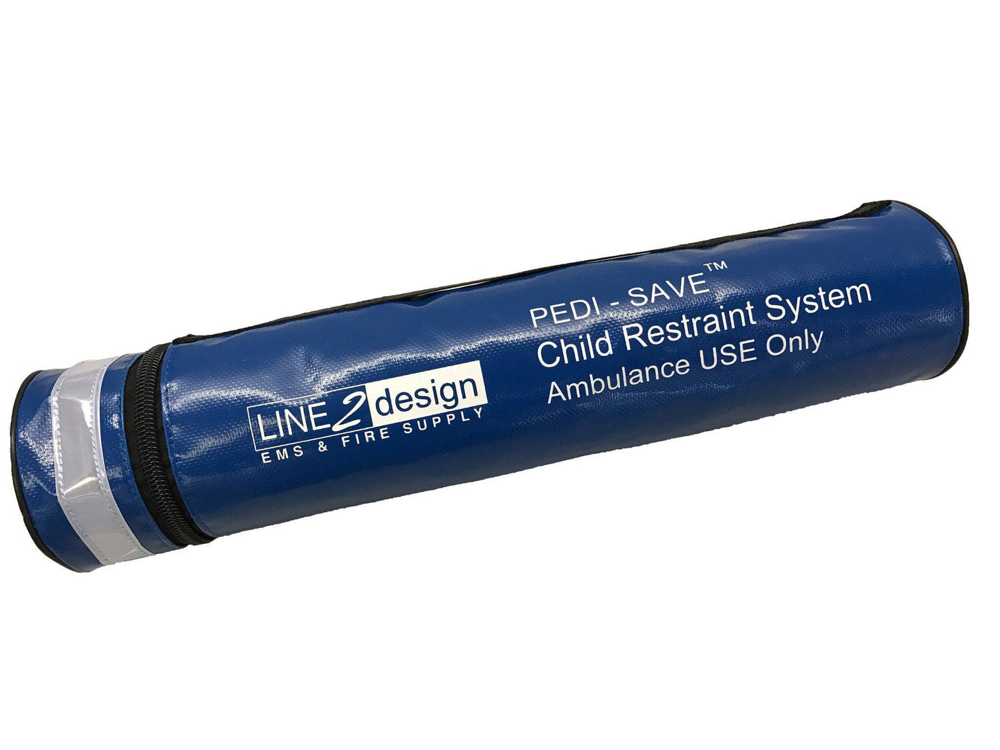 LINE2Design Deluxe Pedi Save & Pediatric Child Restraint Seat System - Royal Blue