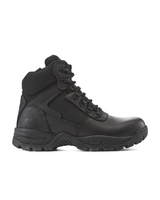 Kiwi Rugged Black Full Grain Leather Mid-Cut 6" Composite Toe Zipped Waterproof Tactical Boots [R68100]