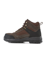 Kiwi Trek Brown Suede/Nylon 5" Composite Toe Water Resistant Work Boots [R68500]