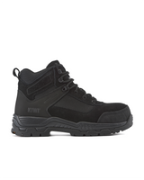 Kiwi Trek Black Suede/Nylon 5" Composite Toe Water Resistant Work Boots [R68600]