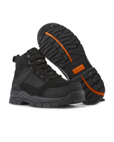 Kiwi Trek Black Suede/Nylon 5" Composite Toe Water Resistant Work Boots [R68600]