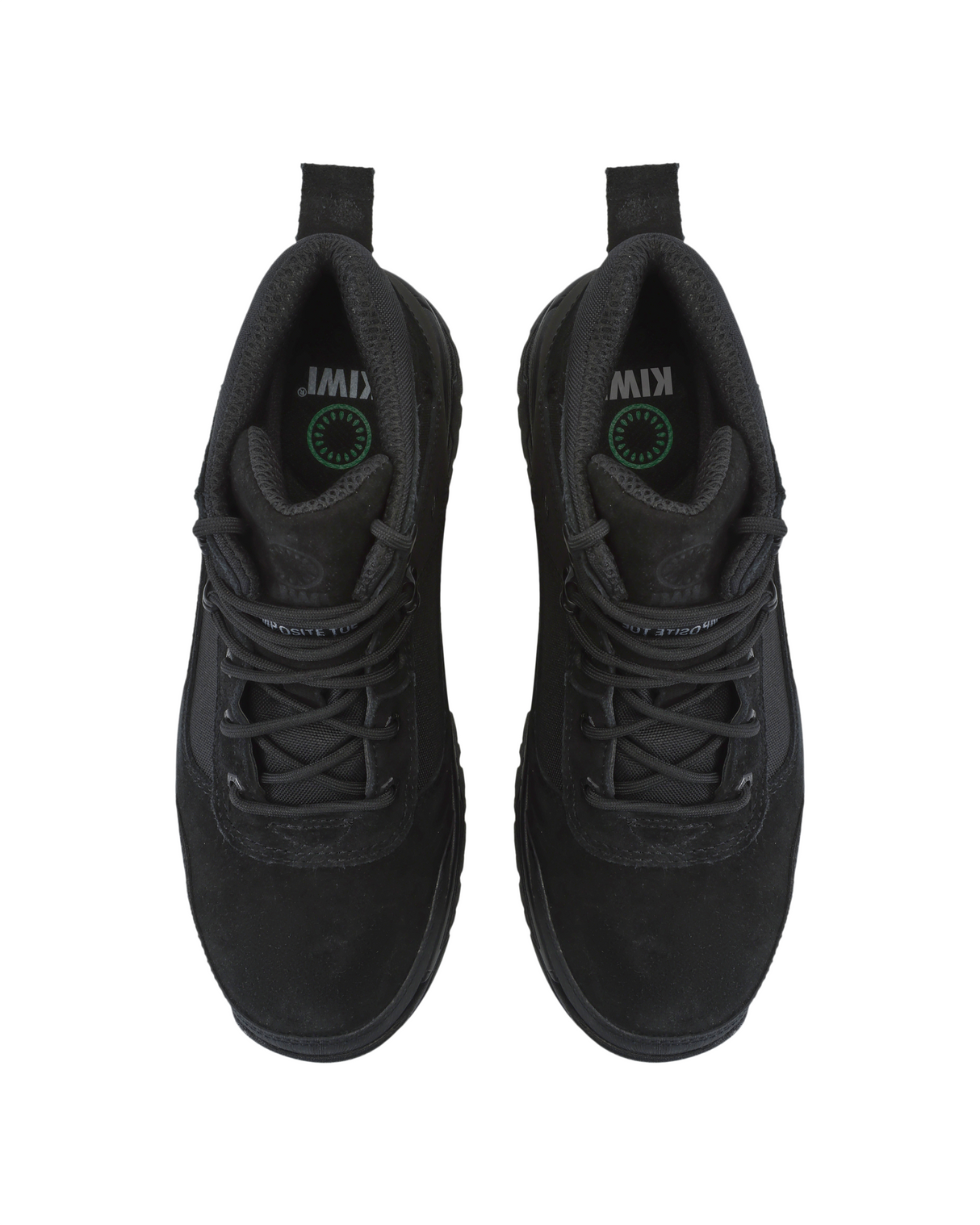 Kiwi Trek Black Suede/Nylon 5" Composite Toe Water Resistant Work Boots [R68600]