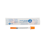 Dynarex Insulin Syringe - Non-Toxic, Individual Wrapped (500 Count)