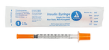 Dynarex Insulin Syringe - Non-Toxic, Individual Wrapped (500 Count)