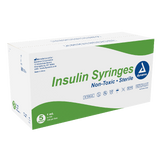 Dynarex Insulin Syringe - Non-Toxic, Individual Wrapped (500 Count)