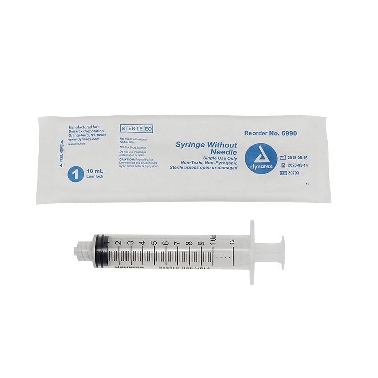 Dynarex Syringe without Needle - Non Toxic - Luer Lock