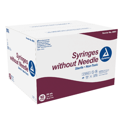 Dynarex Syringe without Needle - Non Toxic - Luer Lock
