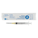 Dynarex Syringes With Needle - 3cc (800 Count)