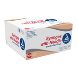 Dynarex Syringes With Needle - 3cc (800 Count)