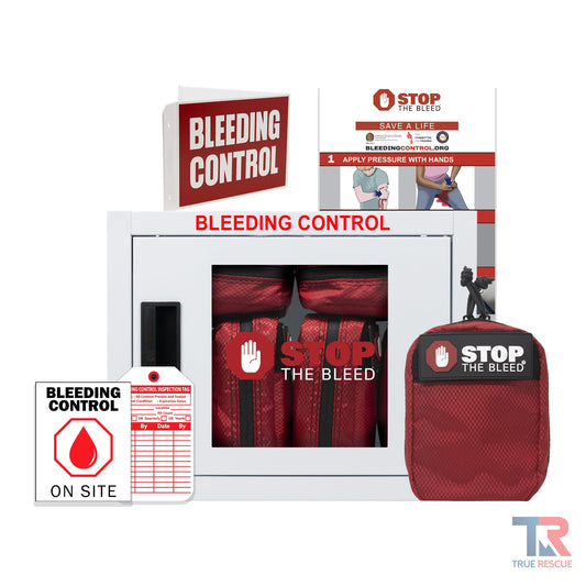 STOP THE BLEED Package - California AB 2260 Compliant (6 Kits)