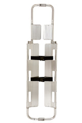 LINE2design Emergency Medical Scoop Stretcher, Adjustable Length with Two Black Safety Straps