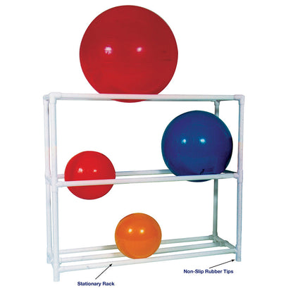 MJM International 7010 Stationary ball rack 64" L x 19" W x 58" H
