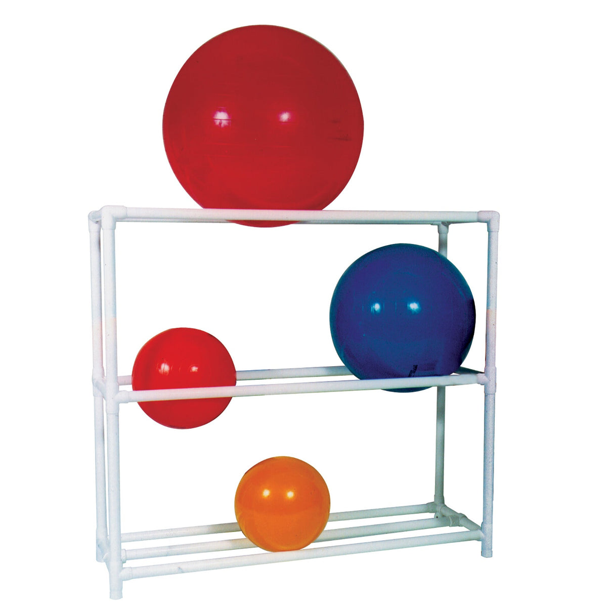 MJM International 7010 Stationary ball rack 64" L x 19" W x 58" H