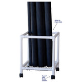 MJM International 7030 Foam roll storage cart, holds 9 + rolls
