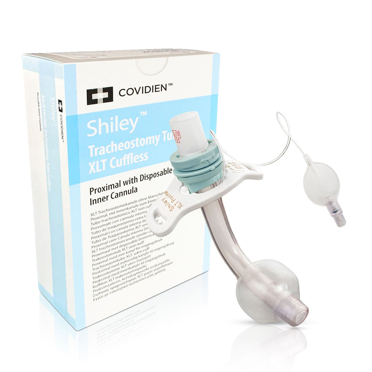 Shiley XLT Extended-Length Cuffless Tracheostomy Tube