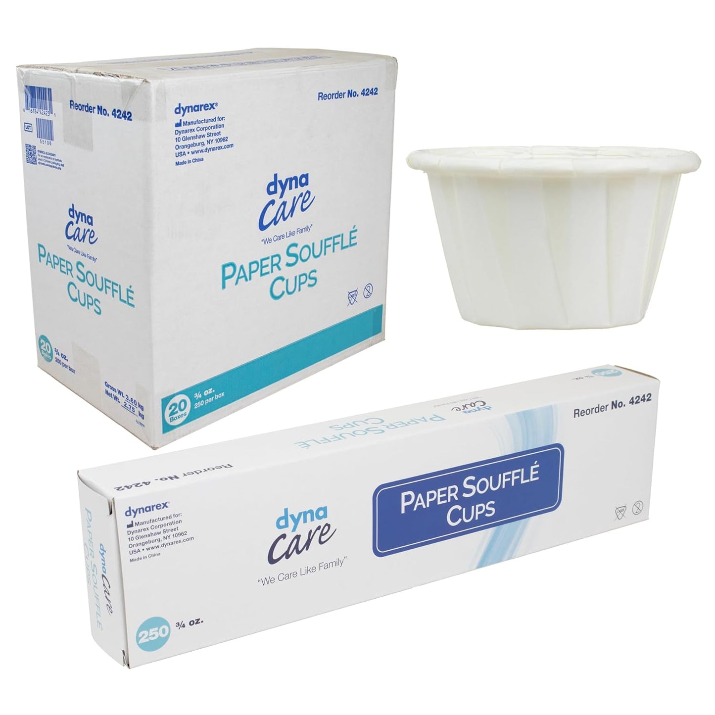 Dynarex Paper Souffle Cups (5000 Count)