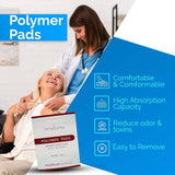 Safe N Simple Simpurity Highly Absorbent Polymer Pads Wound Dressing (80 Count)