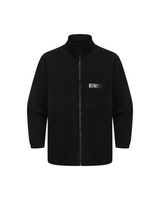 Kiwi High Visibility 3-in-1 Hooded & Fleece Lined ANSI/ISEA 107-2020 Reflector Contrast Trimmed Water Resistant Black Safety Jacket [R71600]