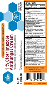 MedPride Clotrimazole 1% Antifungal Cream - 1oz. Tubes - Indv. Boxed - 72/cs.