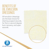 Dynarex Oil Emulsion Dressing, 3" x 3", 50ea/bx 4bxs/cs (100 Count)