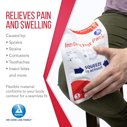 Dynarex Instant Hot Pack (24 Count)