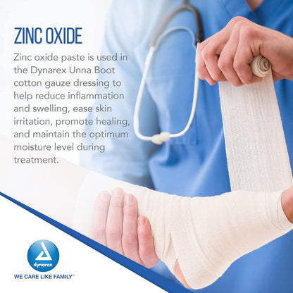 Dynarex Unna Boot Bandages Without Calamine - 12ea/cs (12 Count)
