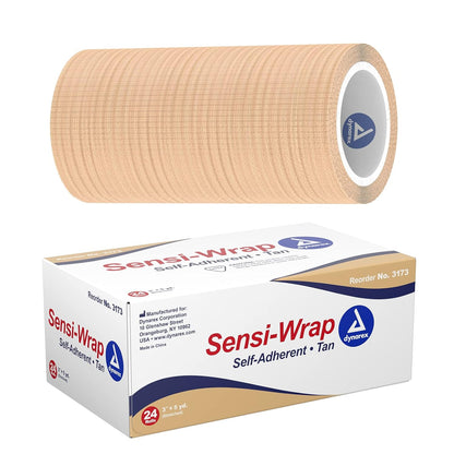 Dynarex Sensi Wrap, Self-Adherent, Tan
