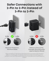 Anker Laptop Power Bank (25K, 165W, Built-In and Retractable Cables)