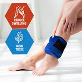 MedPride Reusable Hot and Cold Packs Set - 10.4" x 5.3" w/Sleeve & Belt - 24 bxs/cs.