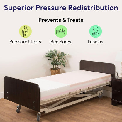 PROEX 3 Pressure Redistribution Foam Hospital Mattress by MedaCure
