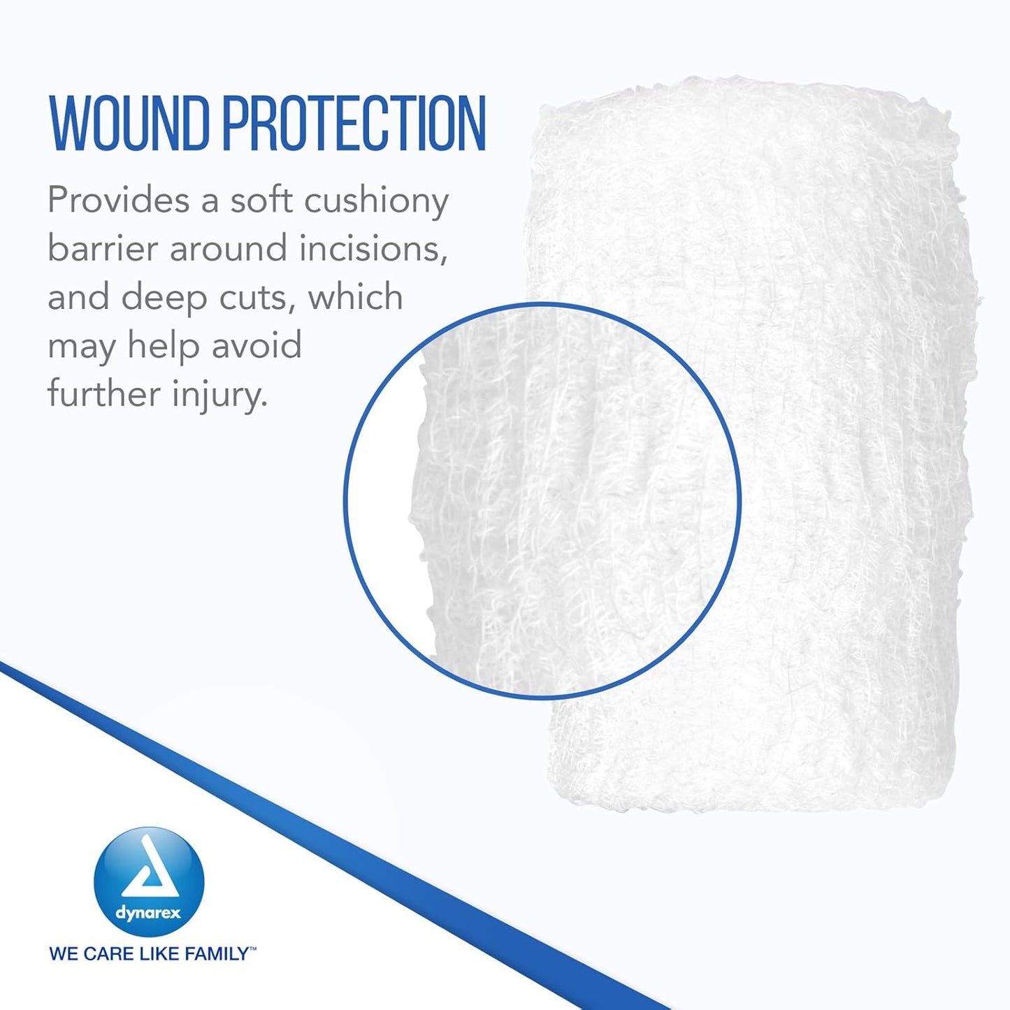 Dynarex Krinkle Super Sponges, 6" x 6.75", 20ea/bx, 12bxs/cs (240 Count)