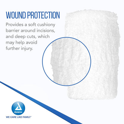 Dynarex Krinkle Super Sponges, 6" x 6.75", 20ea/bx, 12bxs/cs (240 Count)