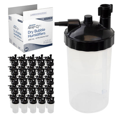 Dynarex Resp-02™ Disposable Bubble Humidifier (50 Count)